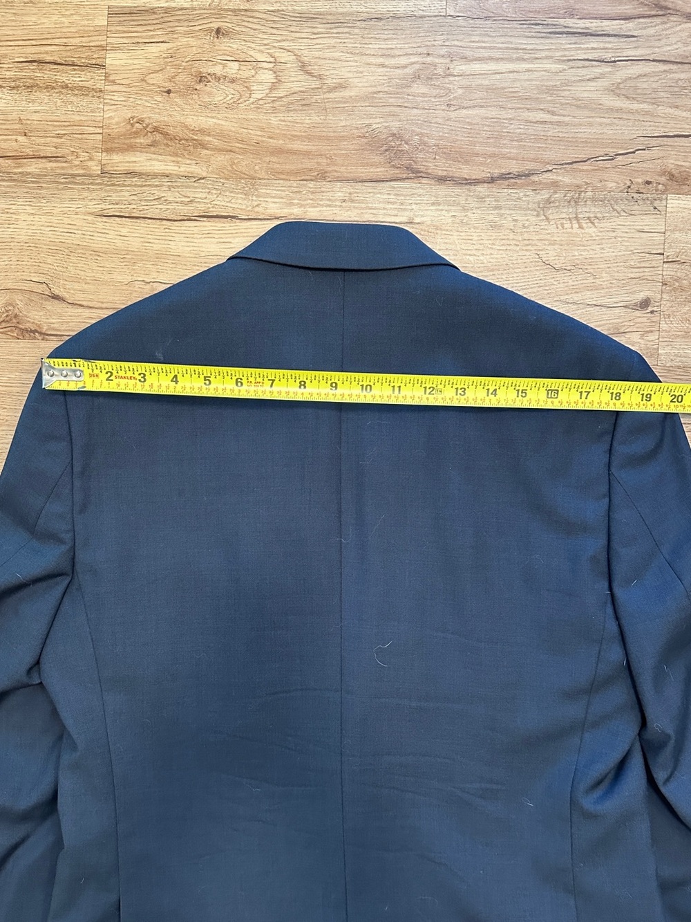 Pronto Uomo Men’s Navy Suiting Tailored Blazer - Picture 10 of 11
